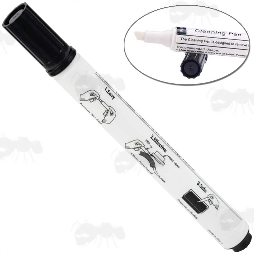White Cleaning Pen for Thermal Printer Heads