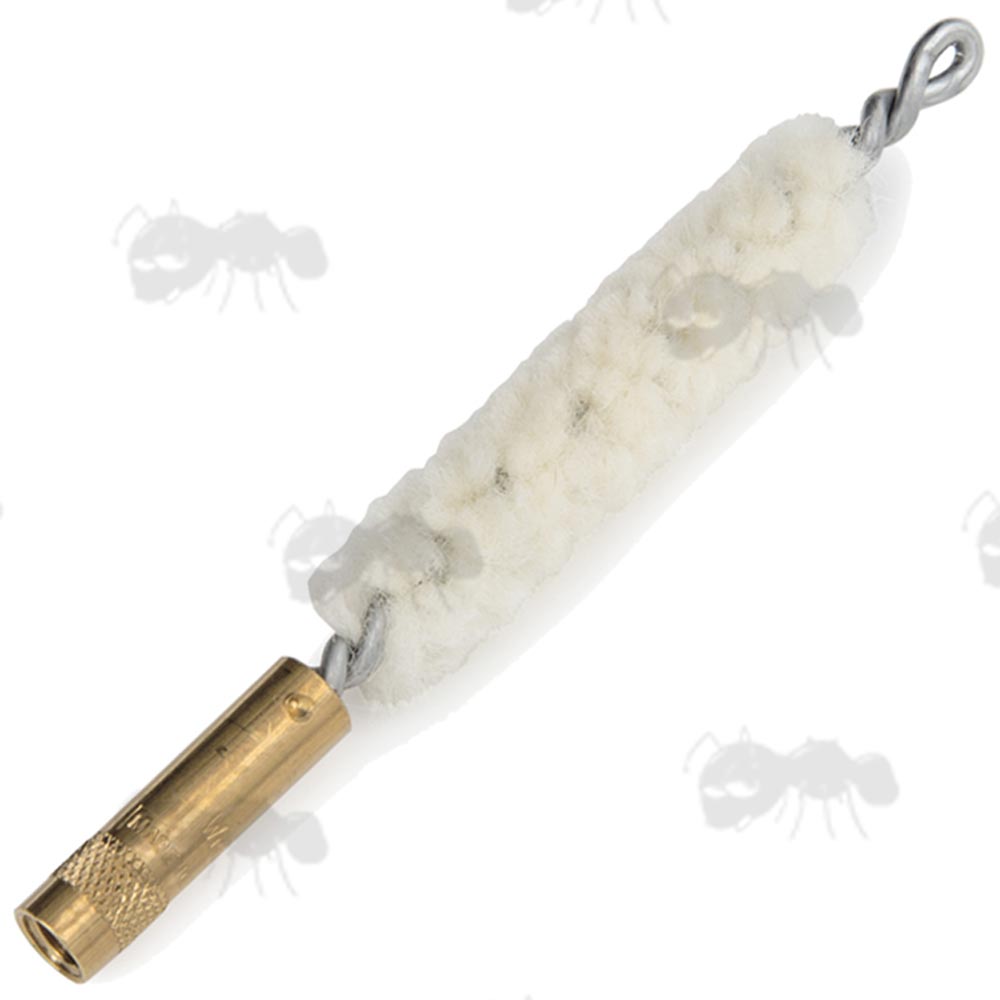 White Wool Mop for Rifle Barrel Rod Cleaning Kits