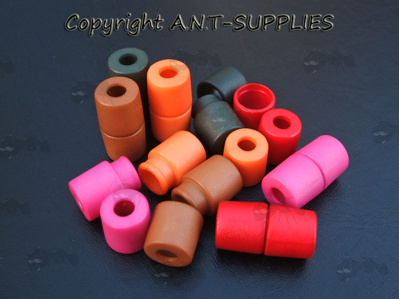 Assorted Colour Breakaway Connector Plugs for Paracord Lanyards
