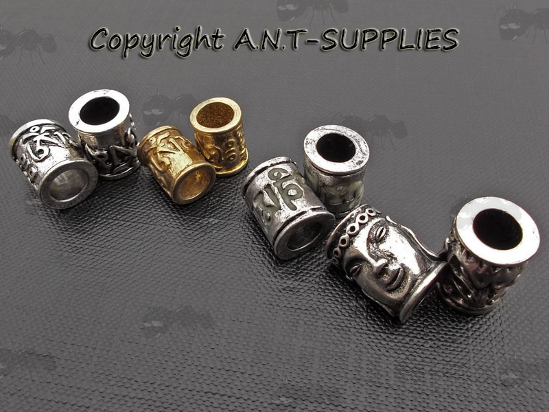 Assortment of Copper Tube Charms in Various Designs