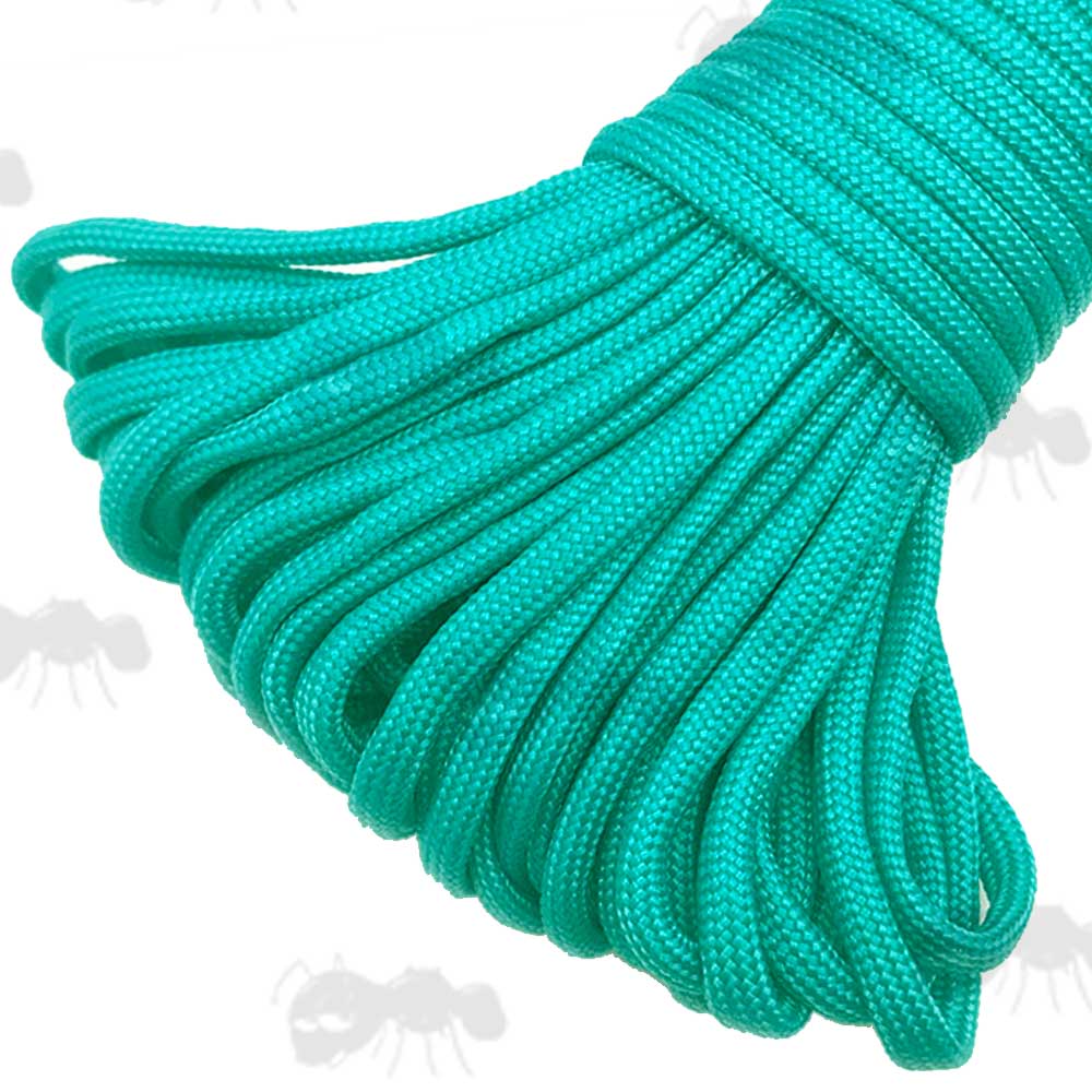 30 Metres Turquoise Coloured Paracord