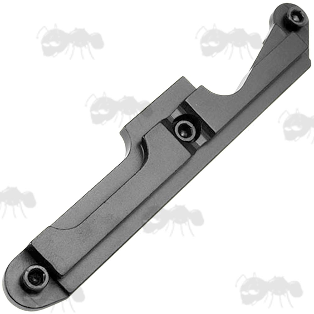 All Black Aluminium AK Sight Side Mount Bracket Plate