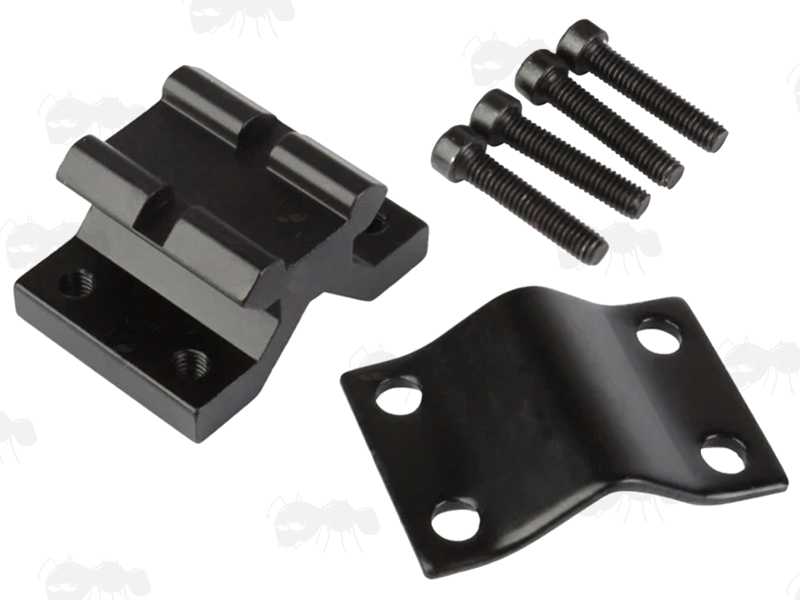 Dismantled View of The Basic Barrel Mounted Rail
