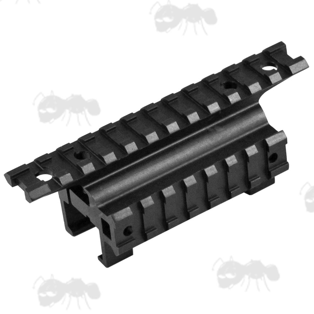 Black PSG-1 / MP5 High-Profile Sight Base Rail and Side Rail Claw Mount
