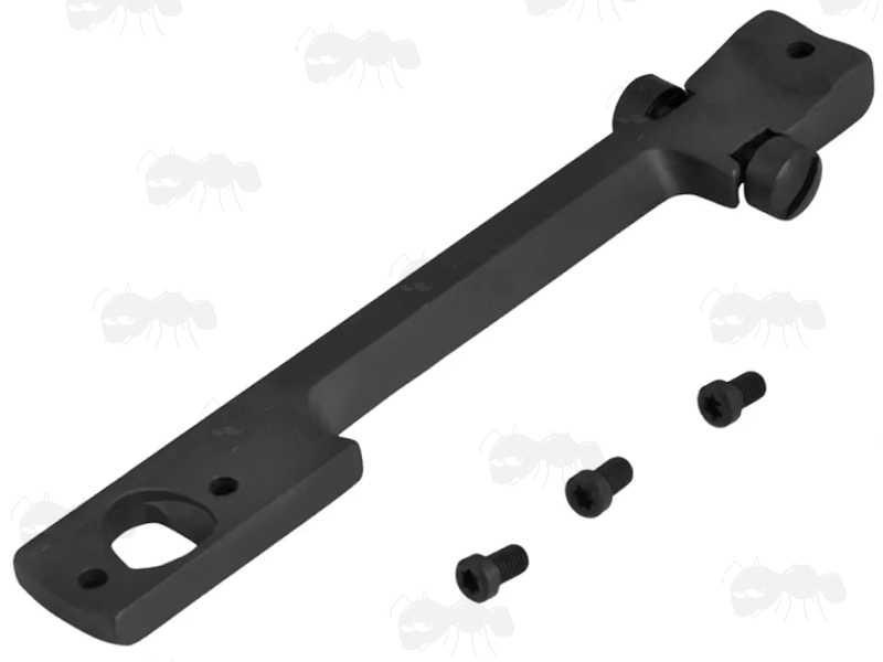 Black Steel Receiver Base Scope Mount for Mauser 98 Rifles