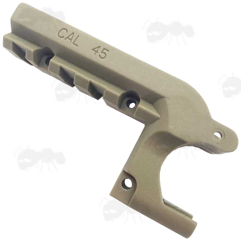 Colt 1911 Tan Handgun Rail