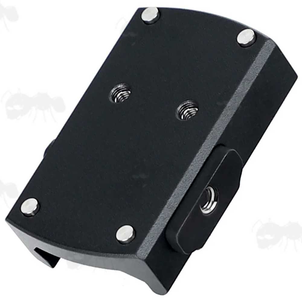 Black Weaver / Picatinny Rail Mount for Fitting Docter Style Red Dot Sights