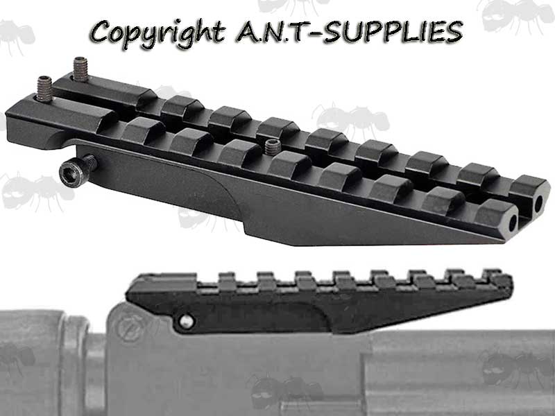AK-47 Replacement Rear Sight Weaver Rail Mount
