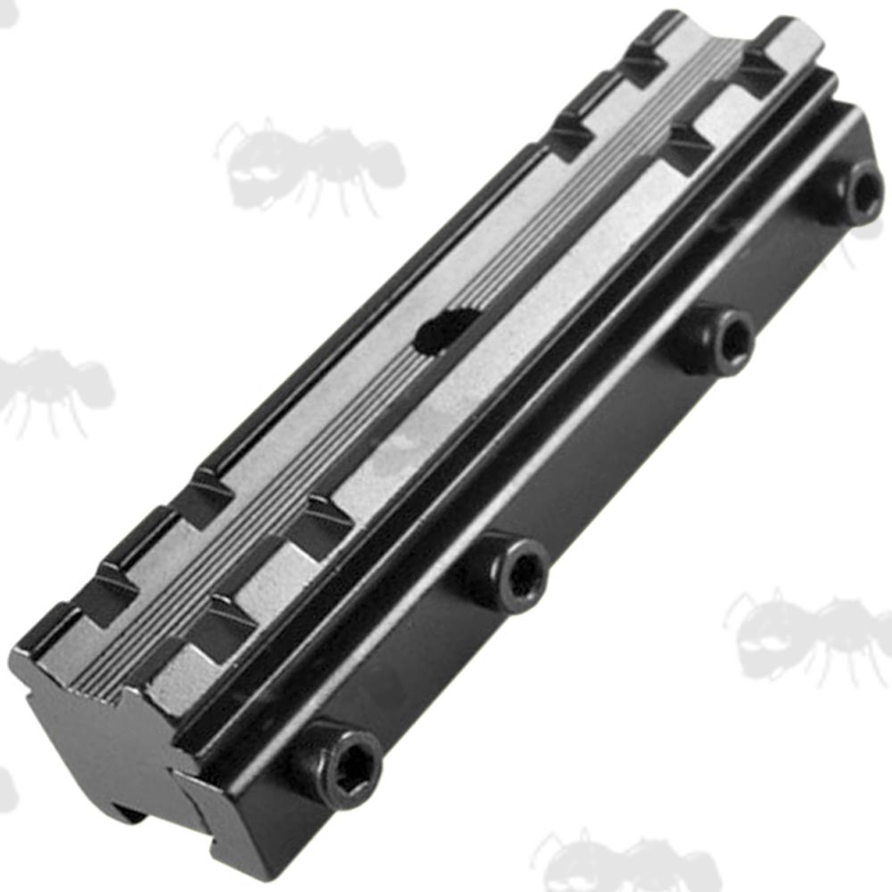 9.5-11mm Dovetail to 20mm Weaver / Picatinny Rail Adapter