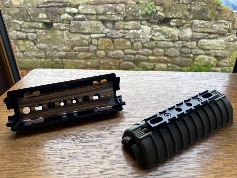 Carry Handle Rail Shown Fitted to an Original M4A1 Polymer Handguard