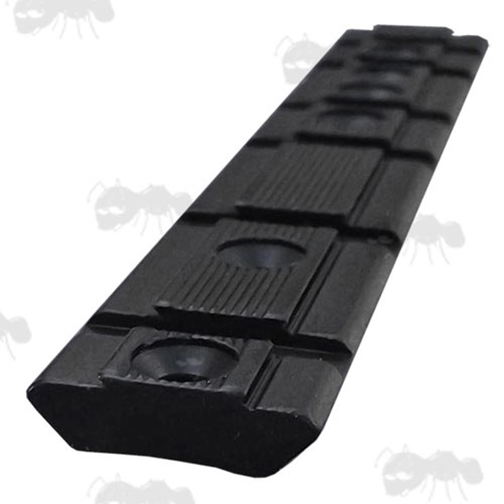 Black 9.5-10.5 Wide Dovetail and 20mm Wide Weaver / Picatinny DIY Sight Rail