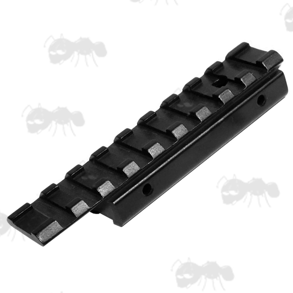 9.5-11mm Dovetail to 20mm Weaver / Picatinny Forward Reach Rail Adapter