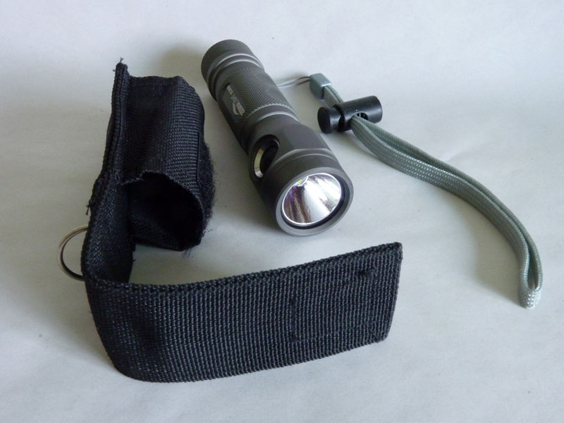 Zebralight SC600 Torch and Holster