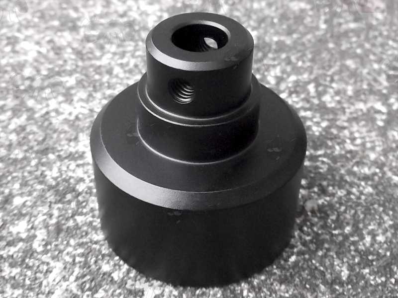 Black All Metal Crosman Rifle Stock Buffer Tube Adapter for The 1322 To 1377 Range of Airguns