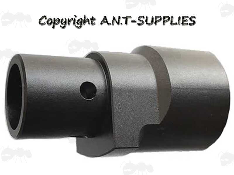 Black All Metal Crosman Benjamin Trail NP Mark II Pistol Stock Buffer Tube Adapter