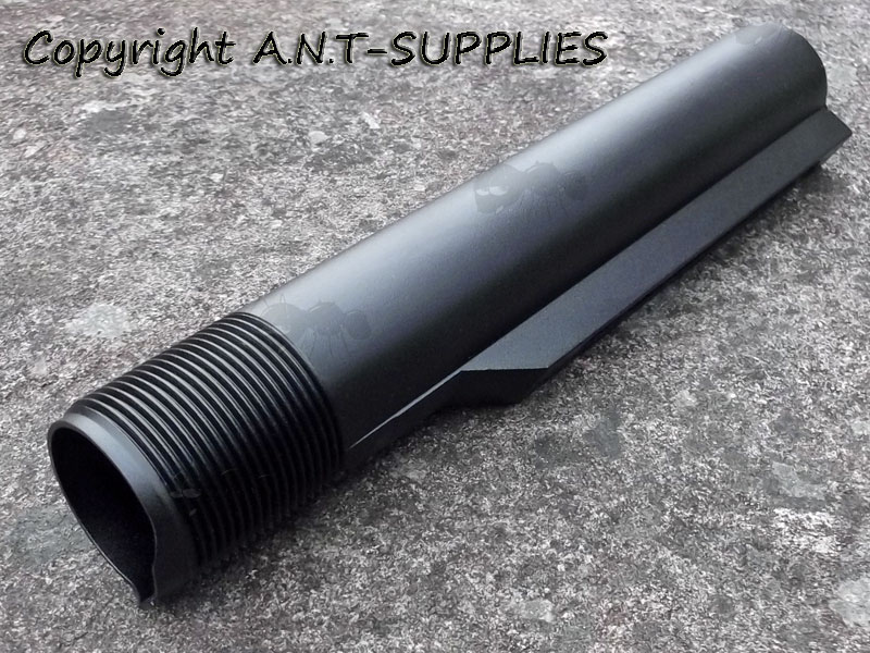 Black Metal Airgun Mil-Spec Buffer Stock Tube