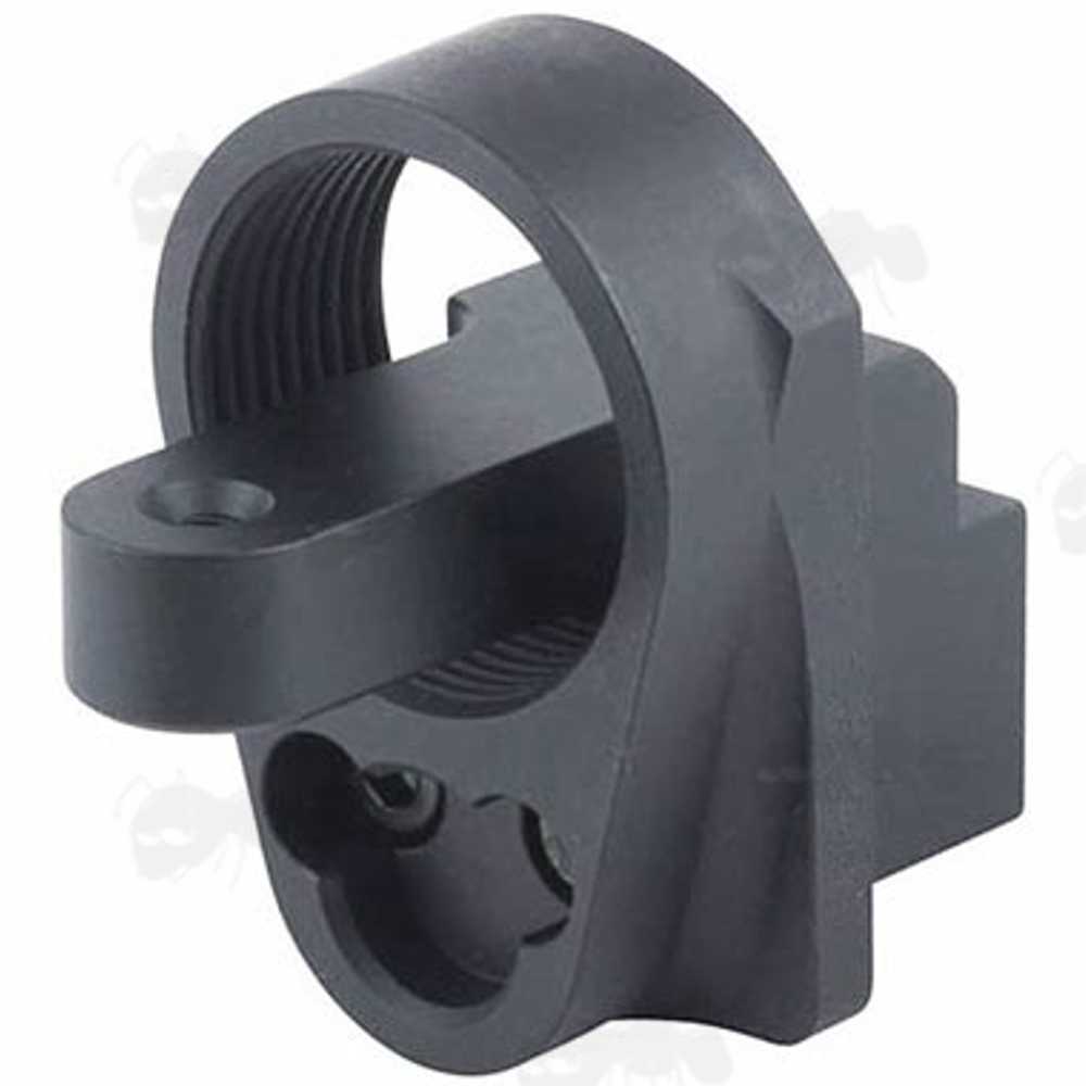 Black All Metal Buffer Tube Thread Adapter for AK Rifle