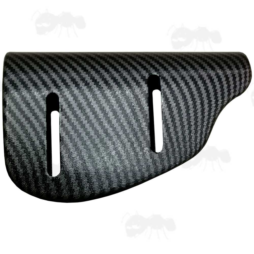 Carbon Fibre Kydex Gun Buttstock Adjustable Height Cheek Riser Rest