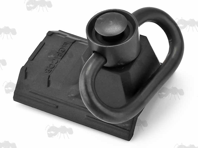 Black Polymer M-Lok Hand Stop Kits Rail Cover Sling Swivel Socket with Push Button Swivel