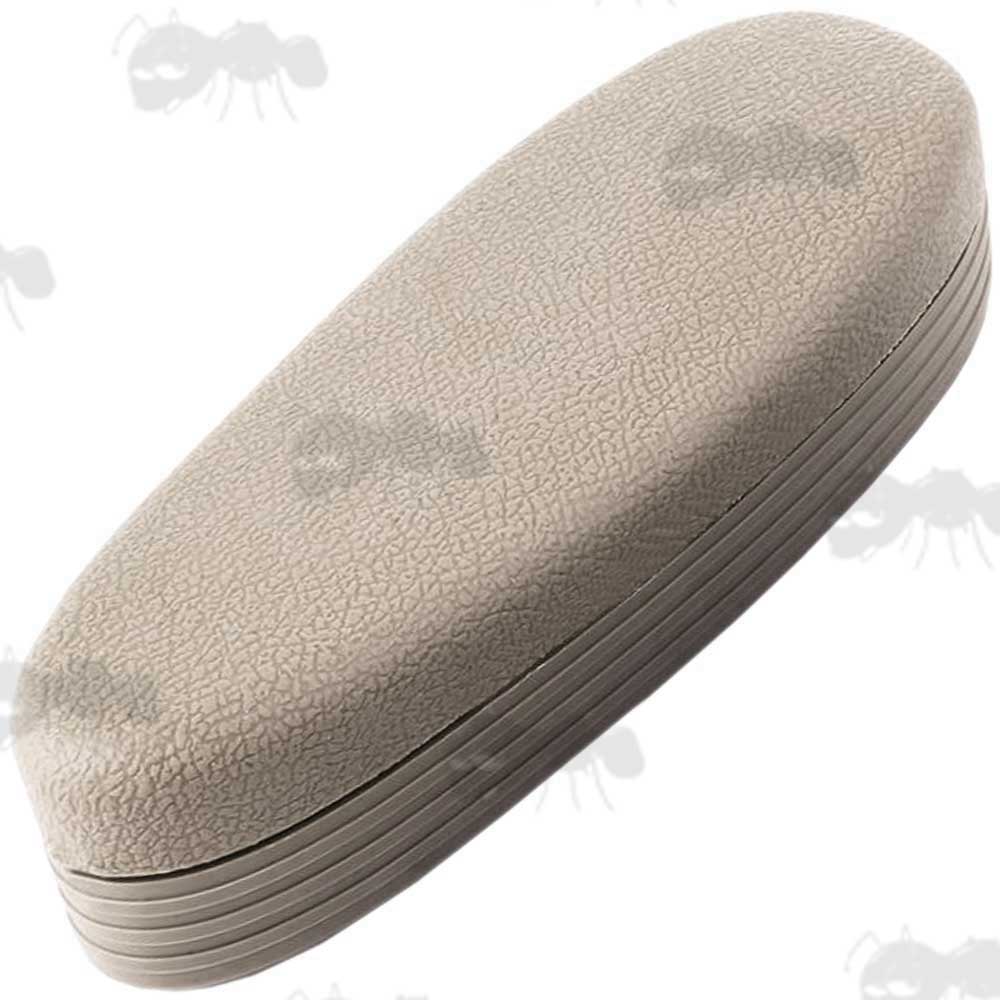 M4 Retractable Stock Tan Rubber Recoil Butt Pad with Textured Finish