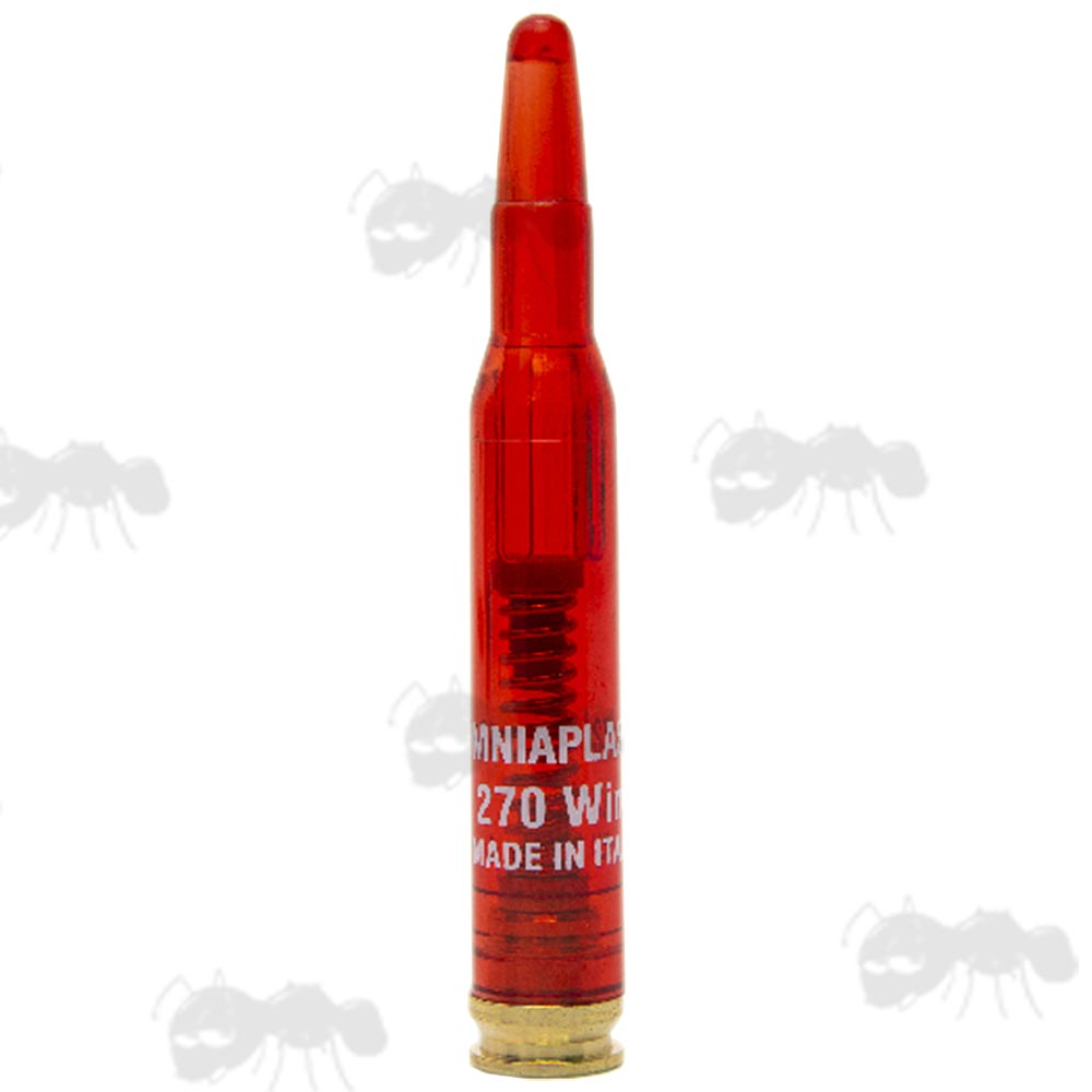 One .270 Winchester Plastic Body Rifle Snap Cap with Metal Rim