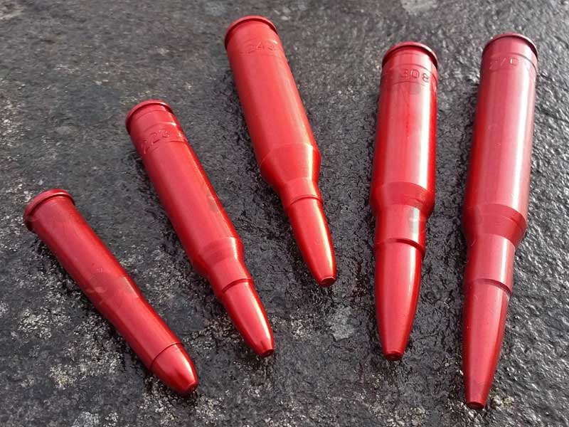 Current Range Of Red Anodised Aluminium Snap Caps