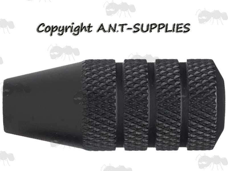 Short Black Knurled Finished All Metal Rifle Bolt Handle Knob with 5/16-24 TPI Thread