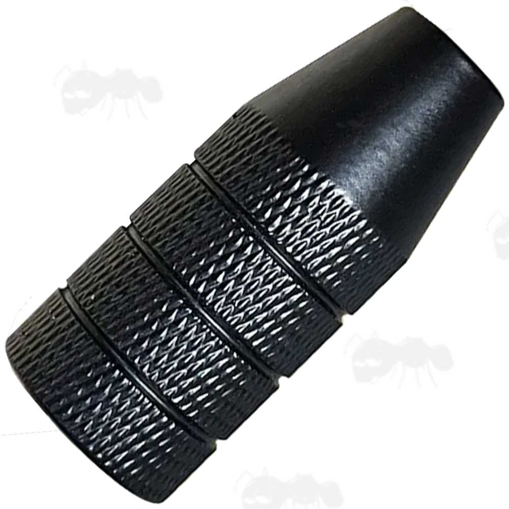 Short Black Knurled Finished All Metal Rifle Bolt Handle Knob with 5/16-24 TPI Thread