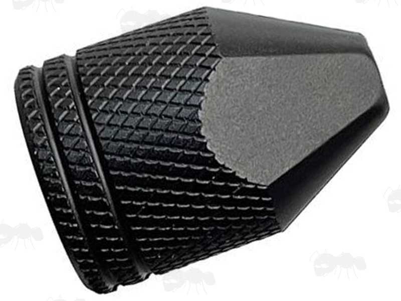 Two Piece Rifle Bolt Handle Threaded Knob for Ruger American Ranch Rifle, Shown Assembled