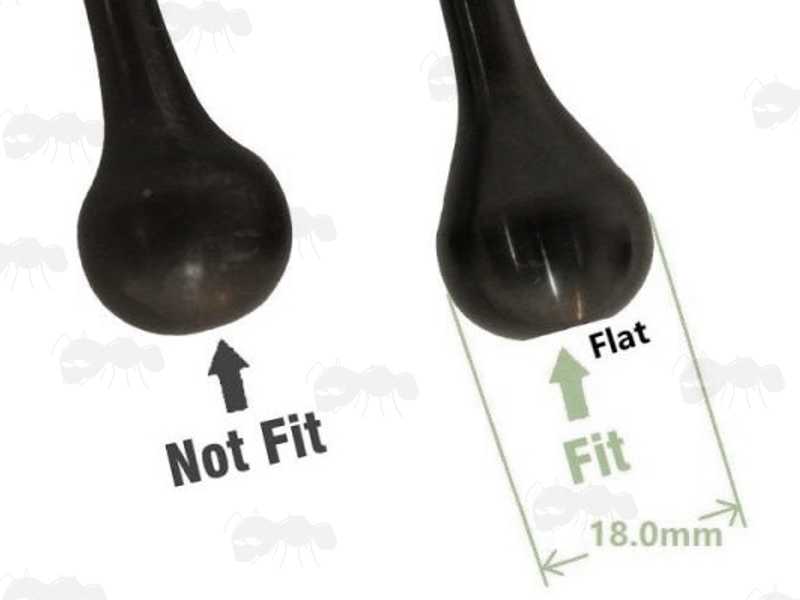 OEM Bolt End Profile Styles on The Ruger American Ranch Rifle