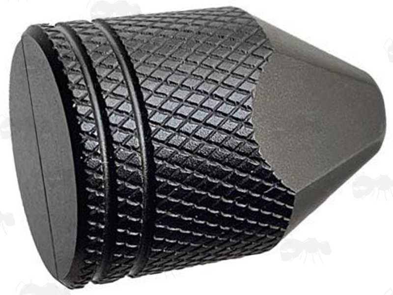 Two Piece Rifle Bolt Handle Threaded Knob for Ruger American Ranch Rifle, Shown Assembled