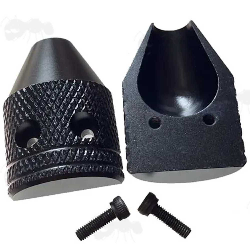 Two Piece Rifle Bolt Handle Threaded Knob for Savage 10, 11, 12, 110, 111, 112 Rifles