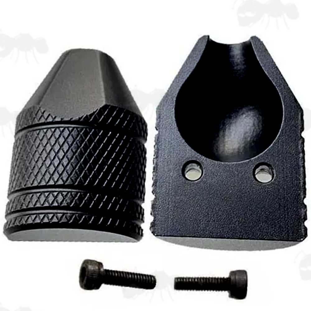 Two Piece Rifle Bolt Handle Threaded Knob for Savage 10, 11, 12, 110, 111, 112 Rifles