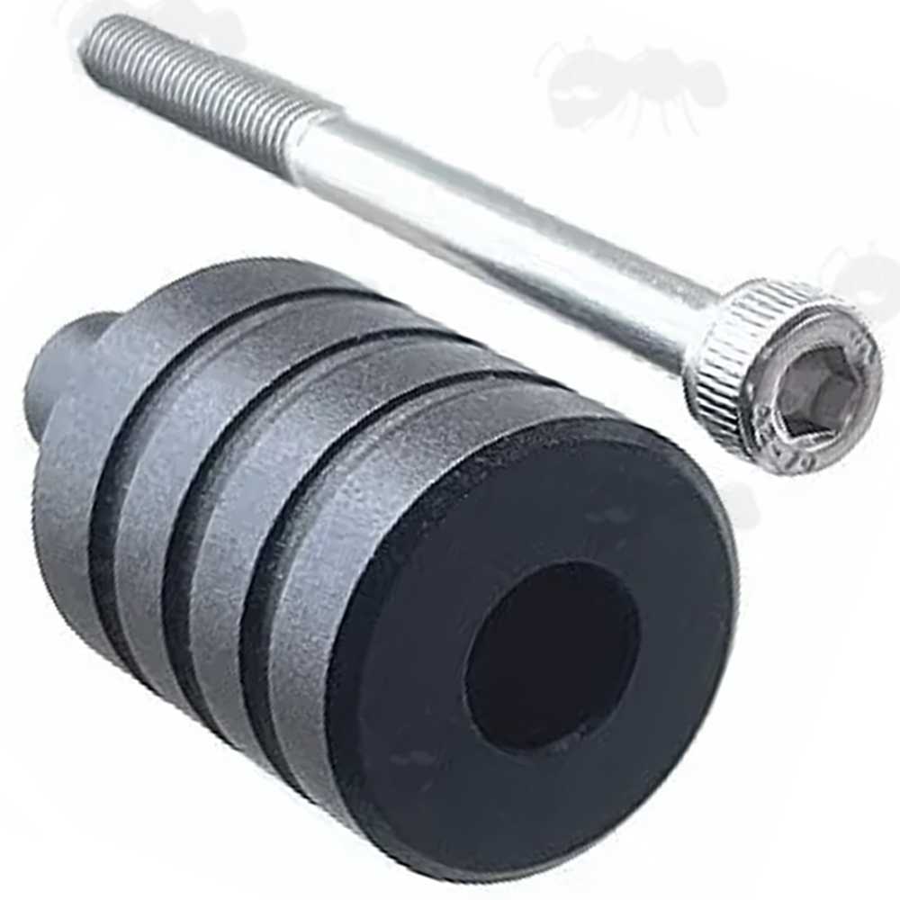 One Piece Rifle Bolt Handle Threaded Knob for Tikka T1x, with Fixing Screw