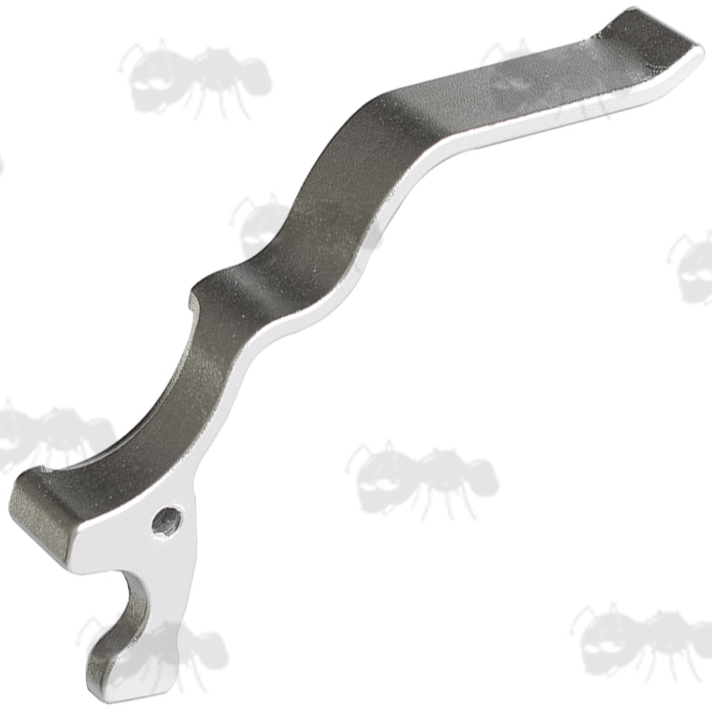 Silver Coloured Ruger 10/22 Extended Magazine Release Lever