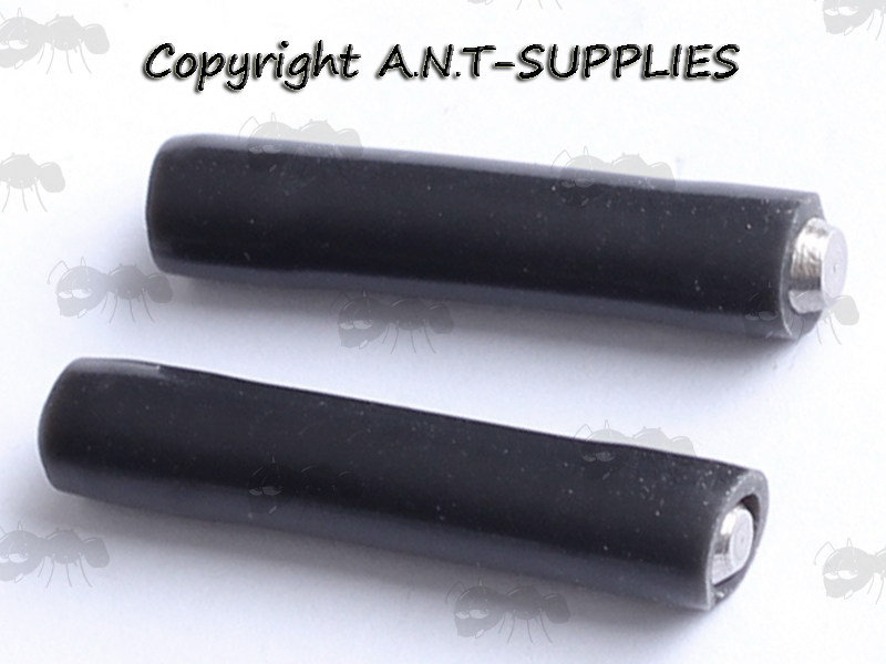 Two Ruger 10/22 Steel Buffer Pins with Viton Sheaths