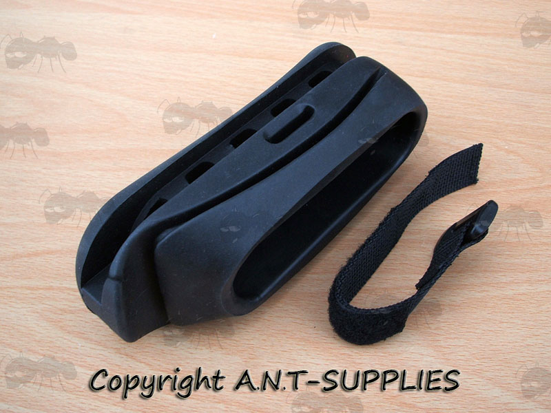 Black Coloured Slip On Rubber Butt Recoil Pad for AK Stocks