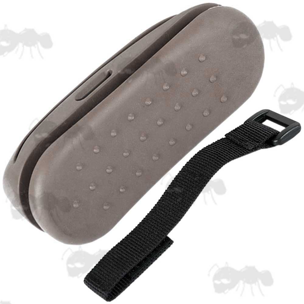 Dark Earth Coloured Slip On Rubber Butt Recoil Pad for AK Stocks