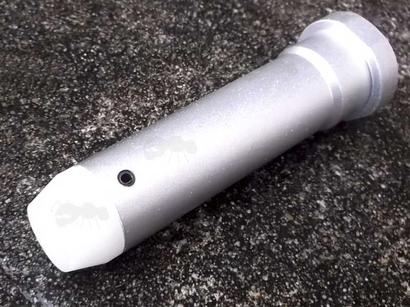 Standard Carbine Length Buttstock Buffer in Silver