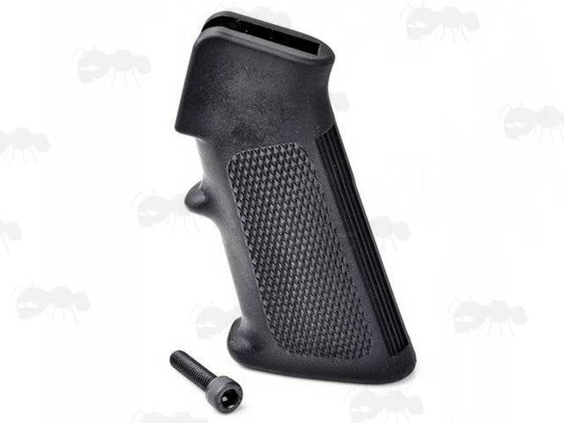 Tac Rifle Black Polymer Pistol Grip in Classic A2 Design
