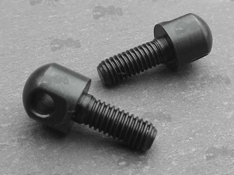 Pair of QD Swivel Base Forend Mini Stud with a 5mm Diameter Machine Screw