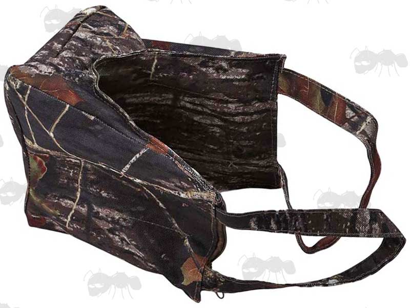 Oak Camouflage Coloured Polyester Canvas Window Rest Bag