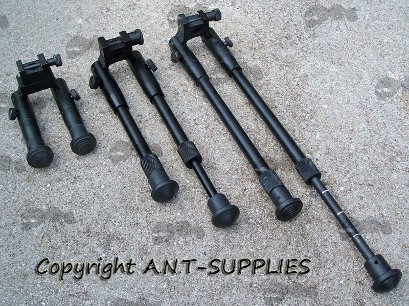 Stubby, Standard and Long Weaver / Picatinny Rail Fitting Bipods