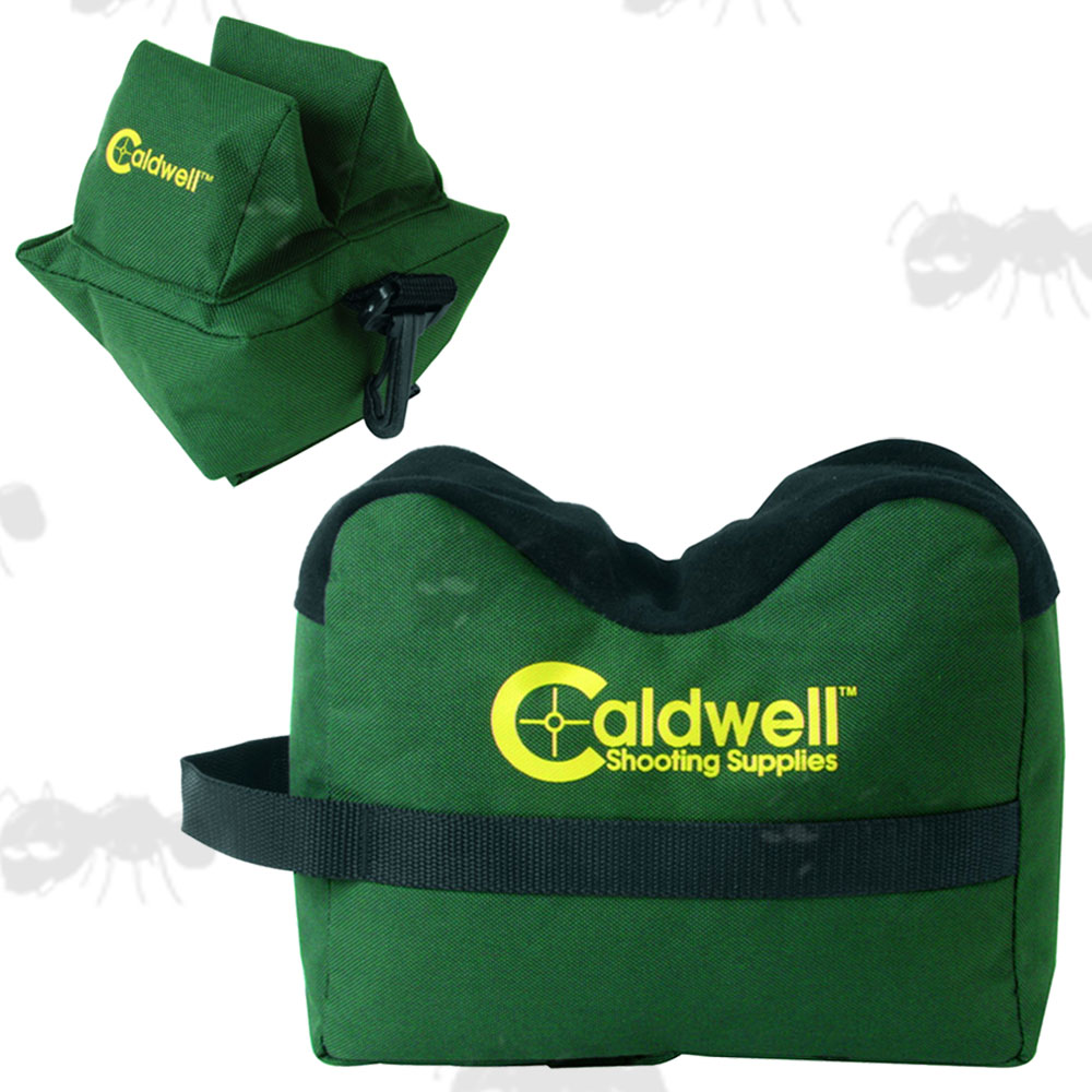 Caldwell Front and Rear Shooting Rest Green Bags