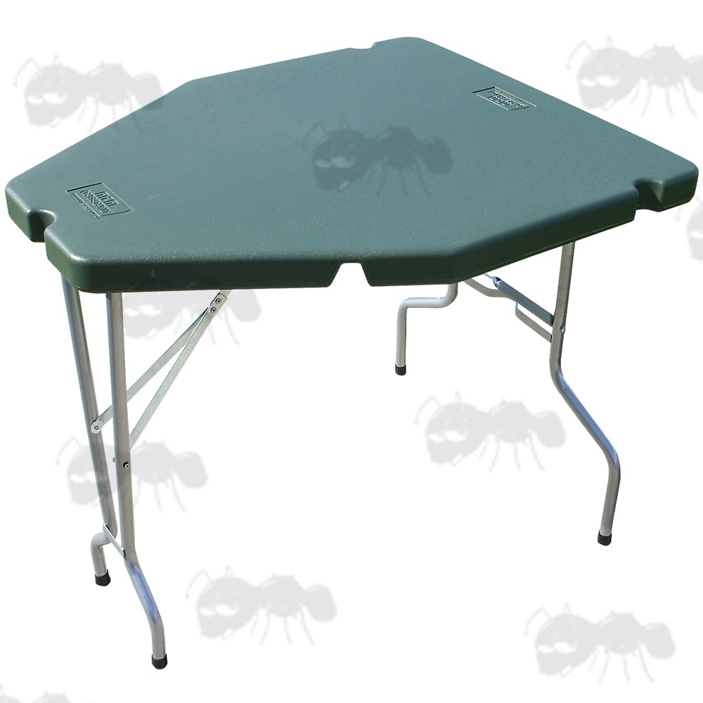 MTM Case-Gard Predator Green Plastic Folding Shooting Table