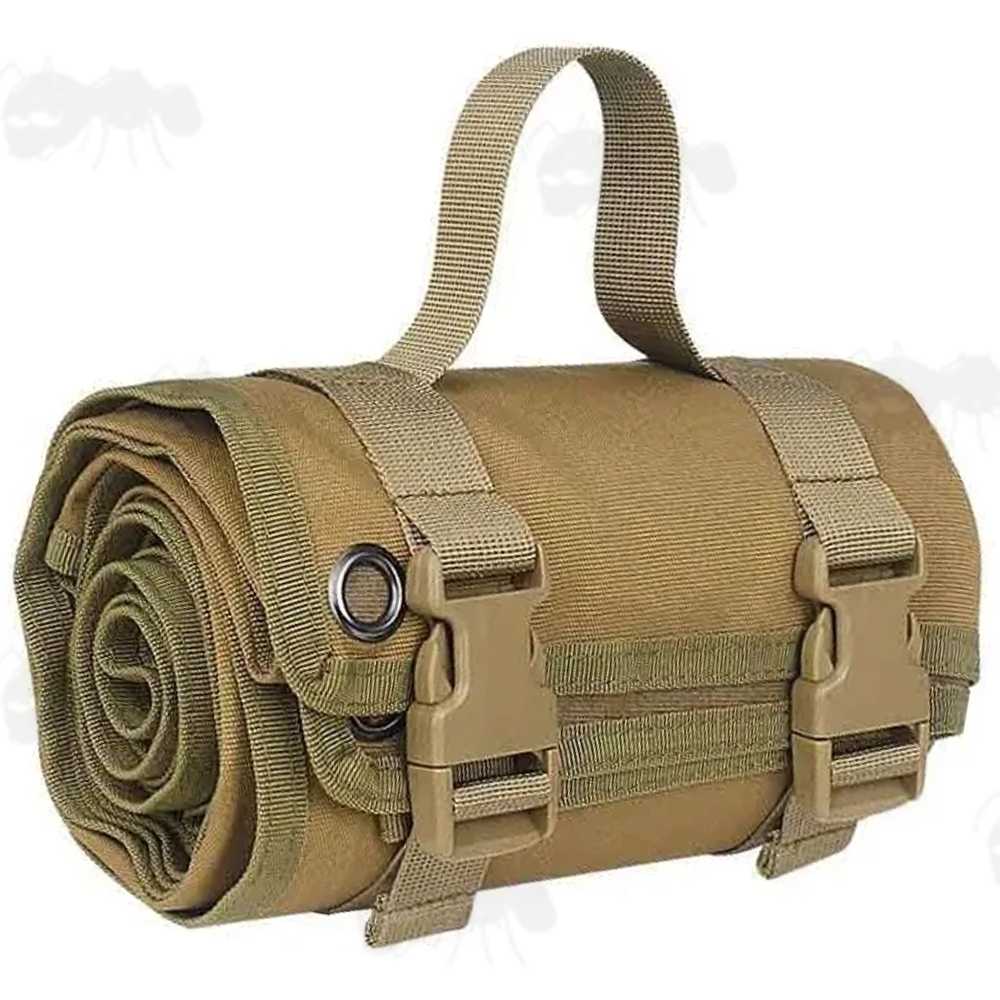 Roll-Up Tan Coloured Shooting Mat