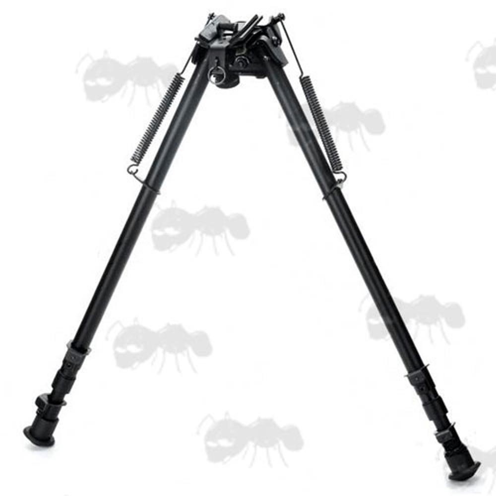 Telescopic Leg Rifle Bipod ~ Sitting / Kneeling Model with Tilt Function and Locking