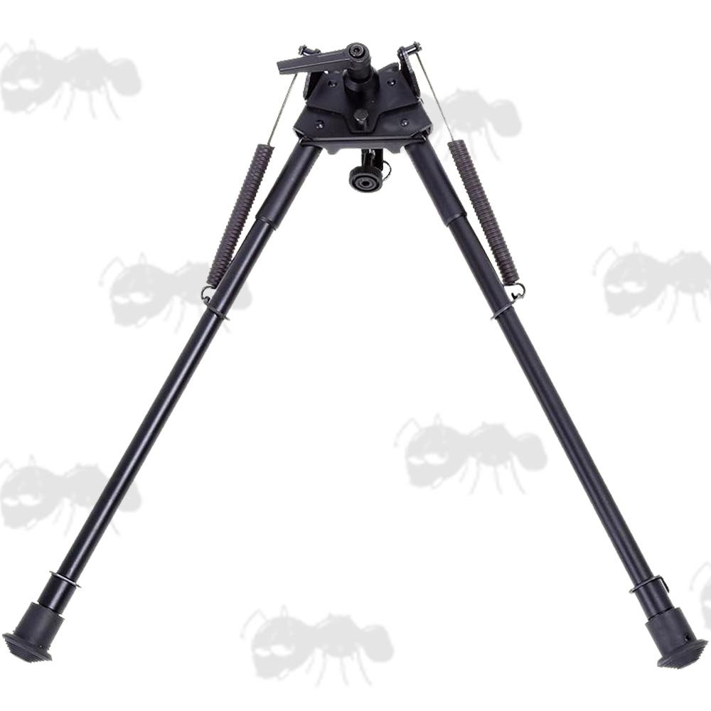 Telescopic Leg Rifle Bipod ~ Prone / Sitting Model with Lever Lock Tilt
