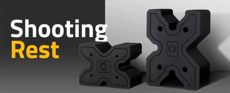 Banner Image of The Standard and Large Black EVA Foam Gun Barrel X-Block Shooting Rests