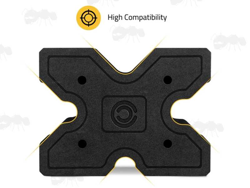 Black EVA Foam Gun Barrel X-Block Shooting Rest